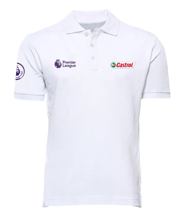 Castrol Premiership Polo Shirts White Cas Prem Polo Wte